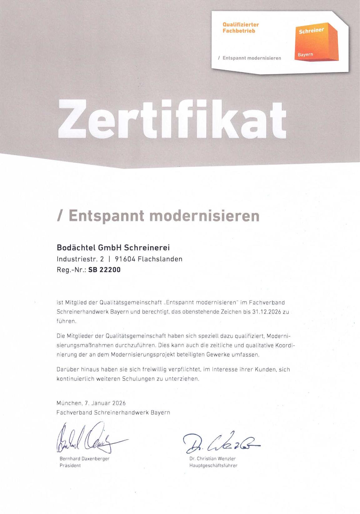 Zertifikat _ Entspannt modernisieren 2026-1